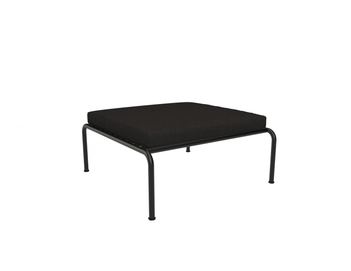 AVON Ottoman/pall - Char/sunbrella Heritage