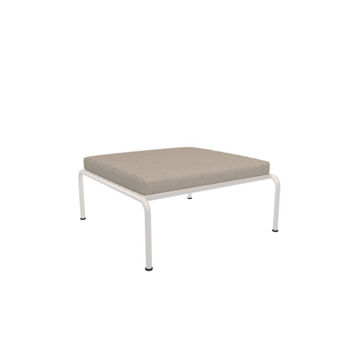 AVON ottoman - ash/muted white