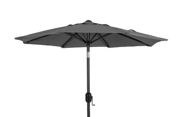 Cambre parasoll tiltbar Ø 2 m - antracit/grå i gruppen Utemöbler / Solskydd / Parasoller hos Sommarboden i Höllviken AB (1498-73-07)