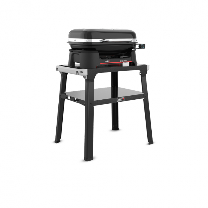 Lumin elgrill med stativ - black