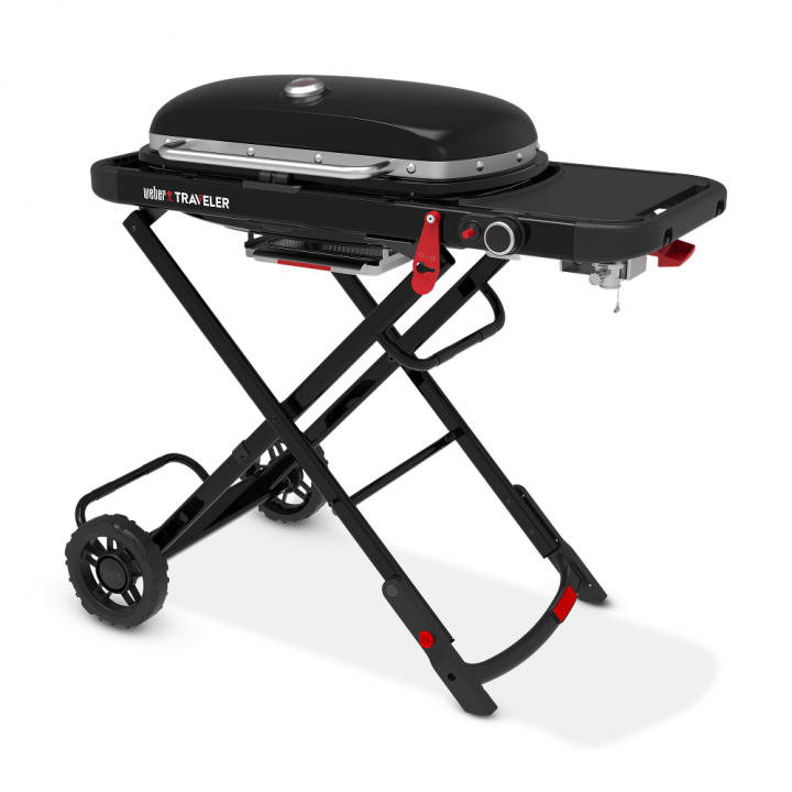 Traveler gasolgrill - black