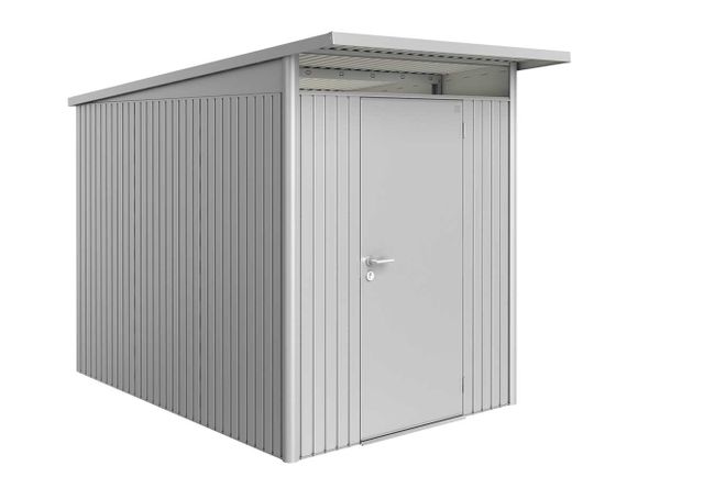 AvantGarde Trädgårdsskjul, Storlek A3, Standarddörr - Metallic Silver