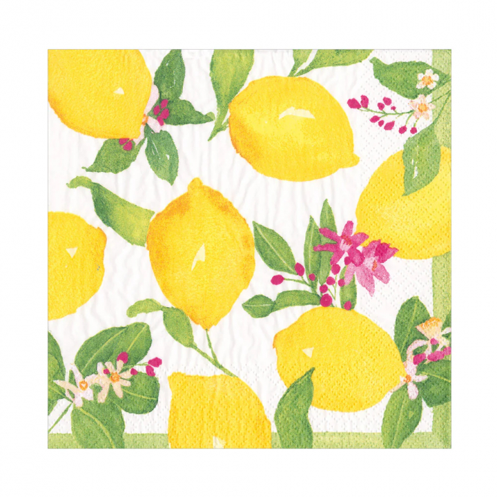 Limoncello servetter, 20-pack
