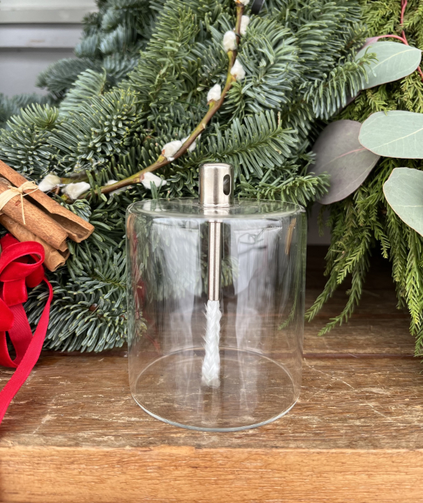 Oljelampa Cylinder M - Clear