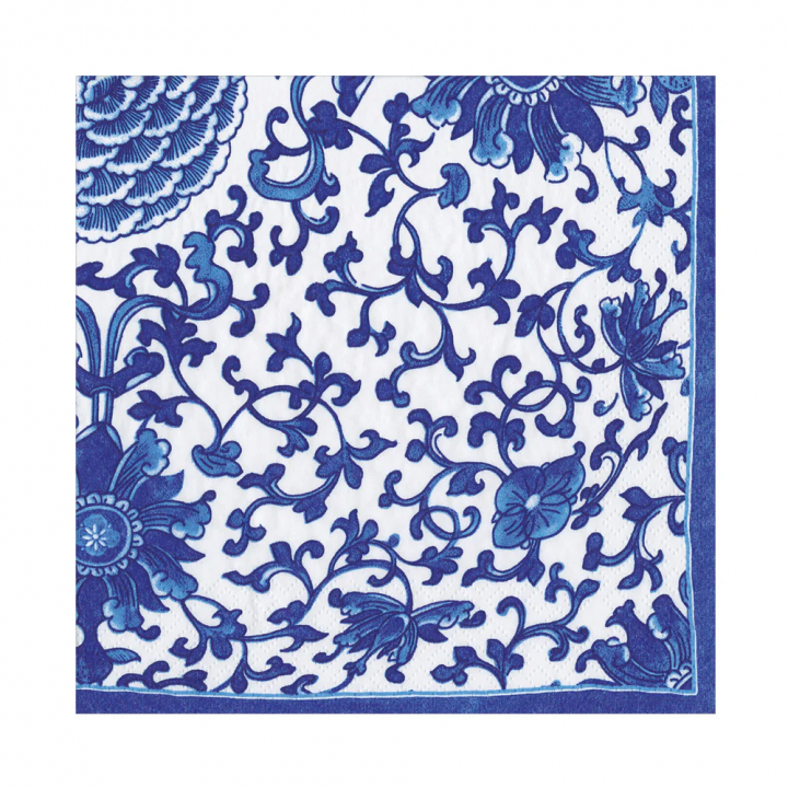 Indigo Garden servetter, 20-pack