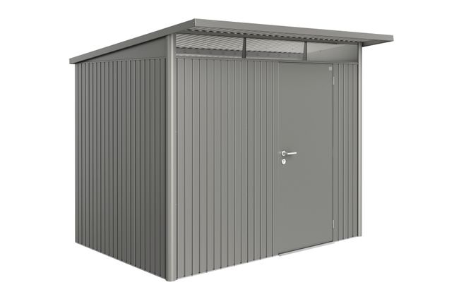 AvantGarde Trädgårdsskjul, Storlek A5, Standarddörr Metallic Kvarts - Gr