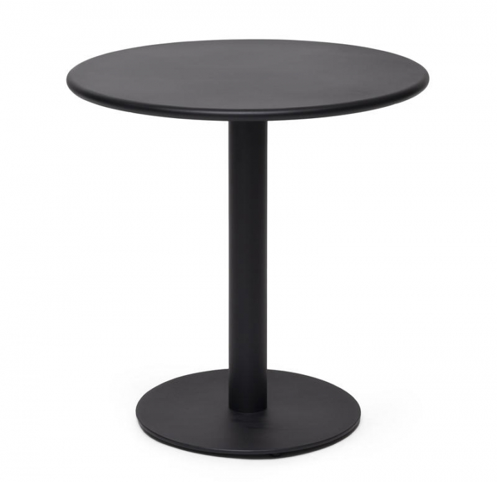 Näsby Cafébord Ø 70 H73 Cm - Svart