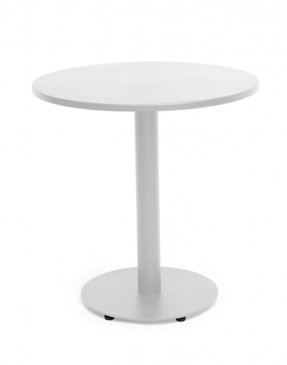 Näsby Cafébord Ø 70 H73 Cm - Vit