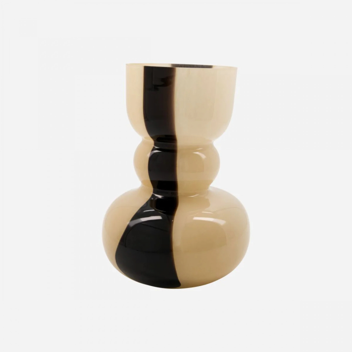 Pilu Vas H27,5 Cm - Black/brown