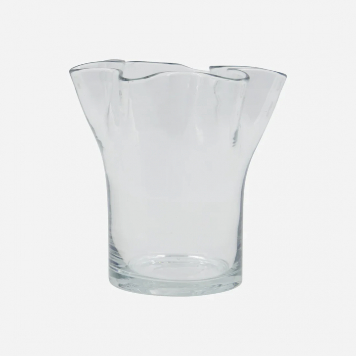Plis vas H17 cm - clear