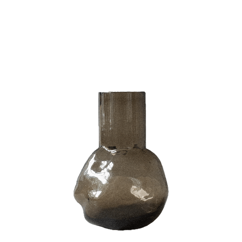 Bunch vas small - brown i gruppen Inredning / Dekoration / Vaser hos Sommarboden i Höllviken AB (20220801b)