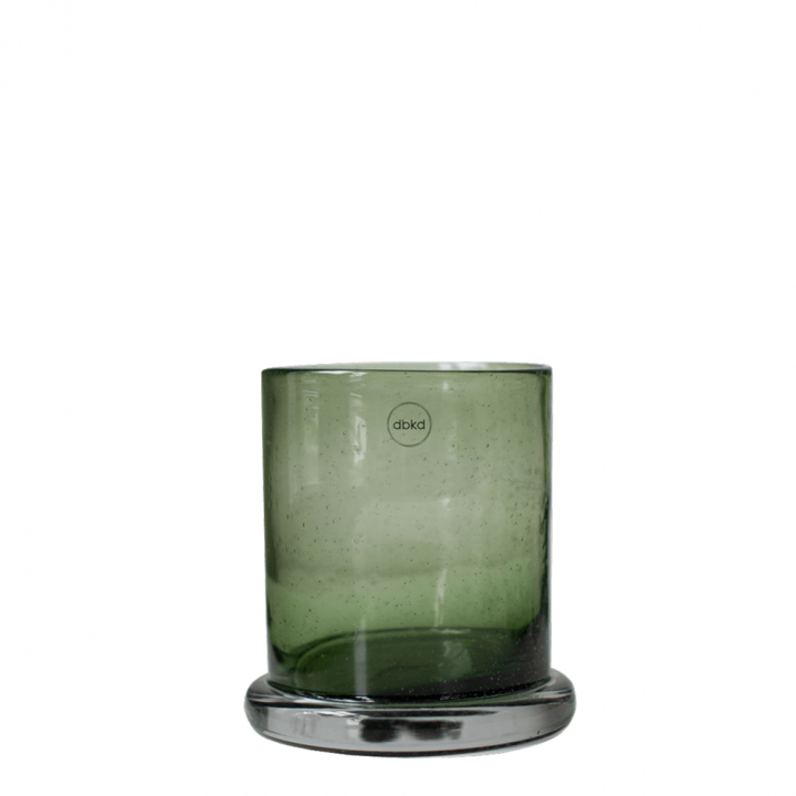 Bubble ljuslykta, medium - green