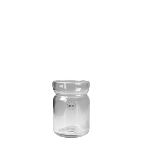 Neck vas, small - clear