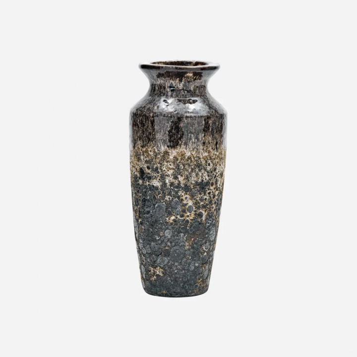 Maya vas H40 cm - antique brown