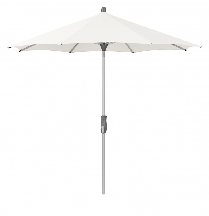 Alu-Twist parasoll Ø2,7m - white (tygkvalitet 4)
