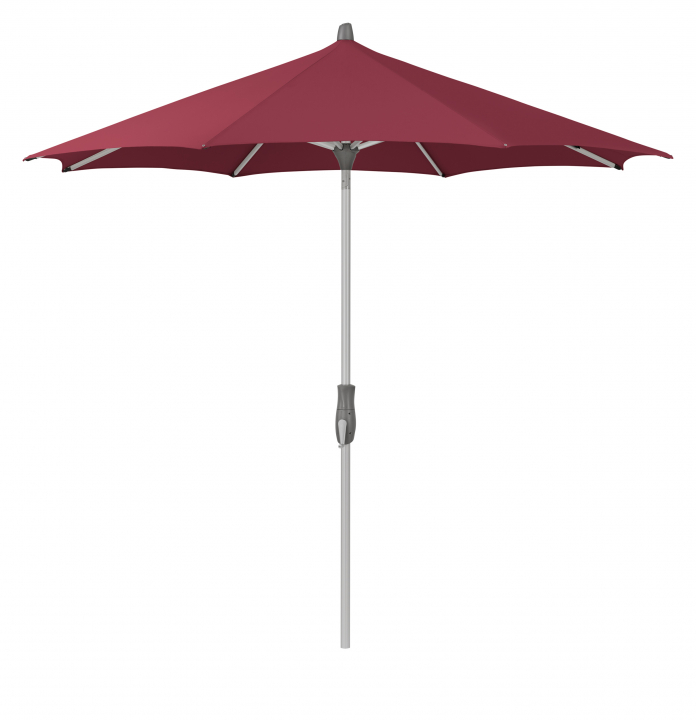 Alu-Twist parasoll Ø2,7m - wine (tygkvalitet 4)