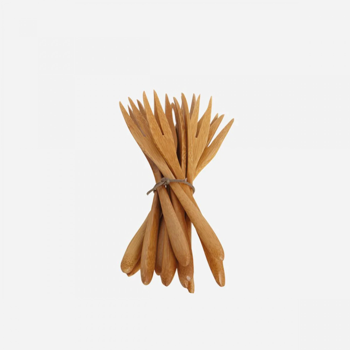Bambu - Gafflar, 12 - Pack - Natur