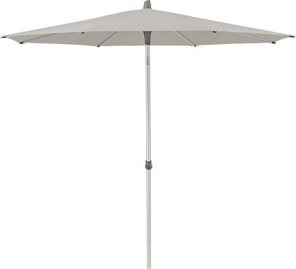 Alu-Smart parasoll Ø2 m - ash (tygkvalitet 2)