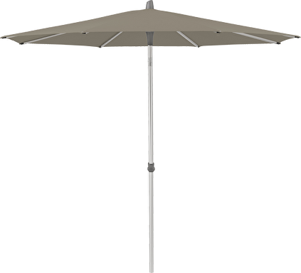 Alu-Smart parasoll Ø2 m - taupe (tygkvalitet 4)