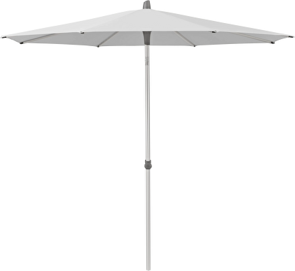 Alu-Smart parasoll Ø2 m - cement (tygkvalitet 5)