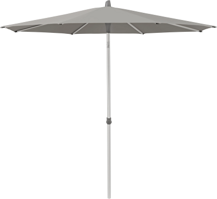 Alu-Smart parasoll Ø2 m - steel (tygkvalitet 5)