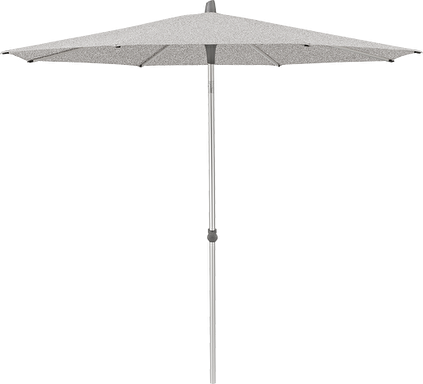 Alu-Smart parasoll Ø2 m - silver (tygkvalitet 5)