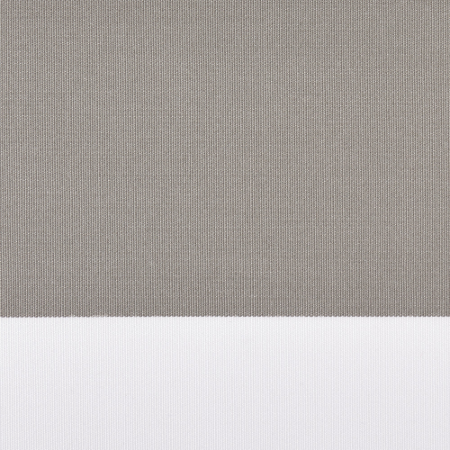 Alu-Smart parasoll 2,4x,24 m - steel stripe (tygkvalitet 5)