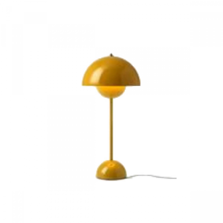 Flowerpot bordslampa VP3 - mustard i gruppen Inredning / Dekoration / Belysning hos Sommarboden i Höllviken AB (20722201)