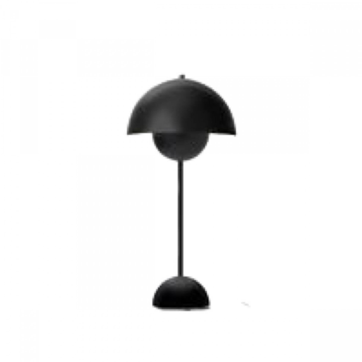 Flowerpot bordslampa VP3 - matt black i gruppen Inredning / Dekoration / Belysning hos Sommarboden i Höllviken AB (20729501)