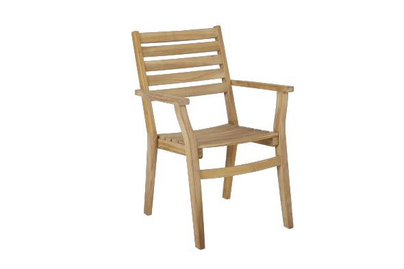 Keros karmstol - teak i gruppen Utemöbler / Material / Teakmöbler / Stolar med karm - Teakmöbler hos Sommarboden i Höllviken AB (2078)