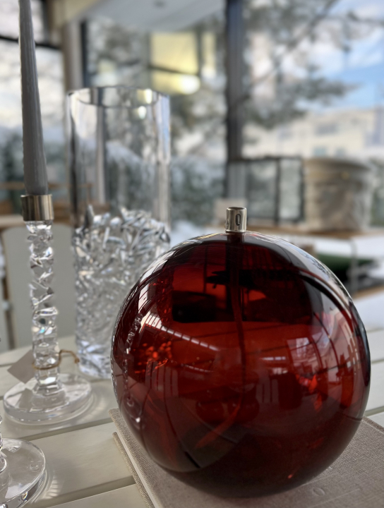 Oljelampa Sphere 3XL - Dark Amber