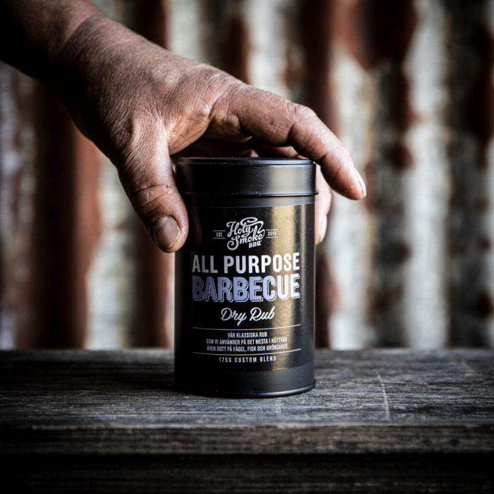 All-purpose barbecue rub 175g i gruppen Grillar / Grillredskap & tillagning / Kryddor hos Sommarboden i Höllviken AB (21108HOLY)