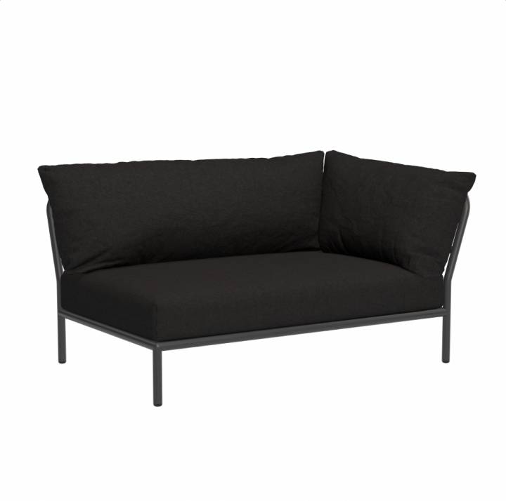 LEVEL 2 avslut, höger - char/dark grey