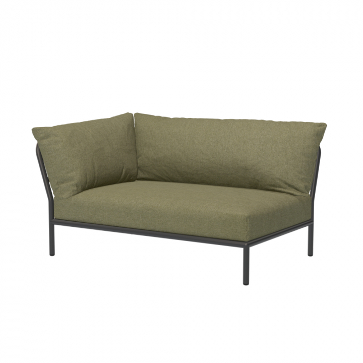 Level 2 hörn avslut - leaf/dark grey
