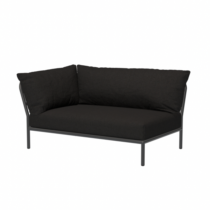 LEVEL 2 avslut, vänster - char/dark grey