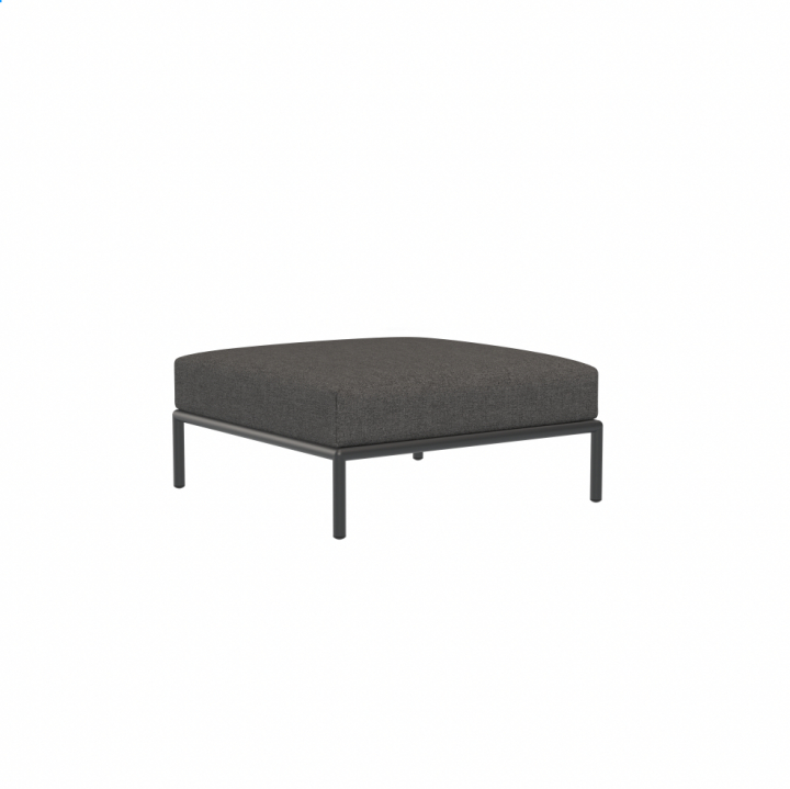 LEVEL 2 ottoman - dark grey/dark grey