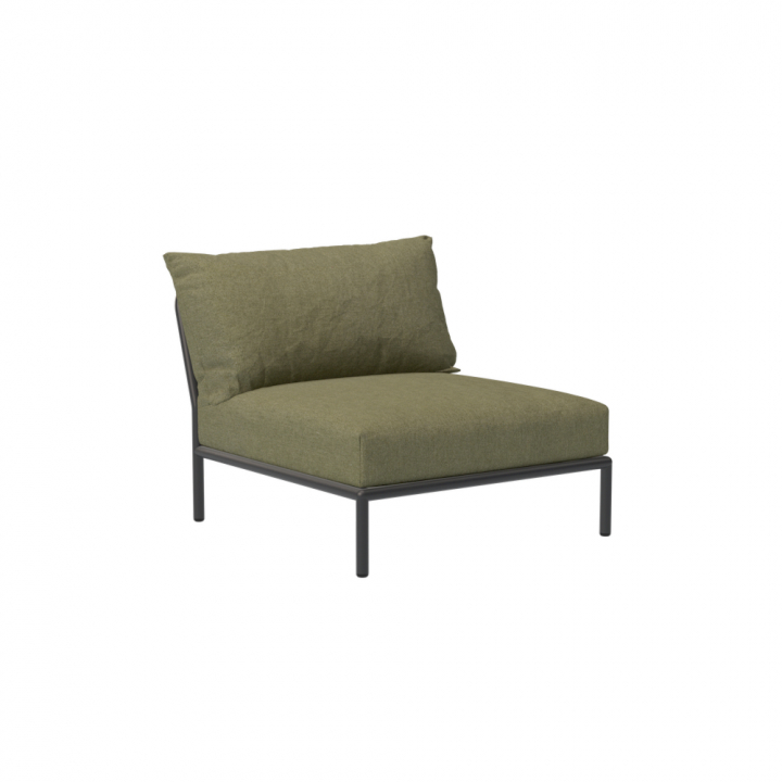 LEVEL 2 mittdel - leaf/dark grey