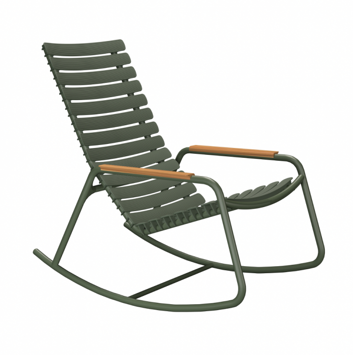 ReCLIPS gungstol - olive green/bamboo