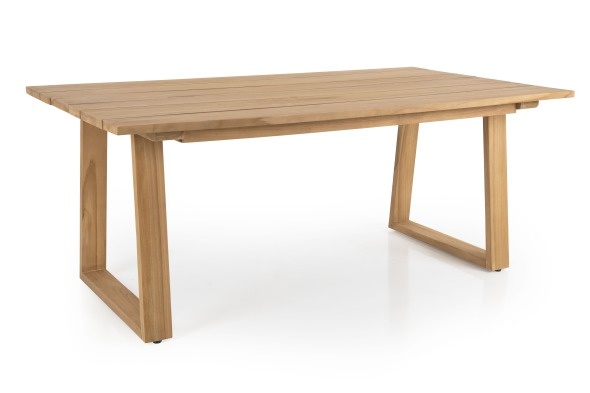 Laurion matbord 180x100 cm - teak i gruppen Utemöbler / Bord / Matbord hos Sommarboden i Höllviken AB (2237)
