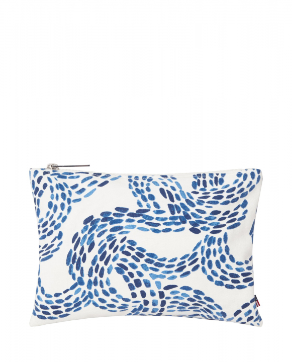 Three Mile Organic Cotton Printed Necessär - Blue Print