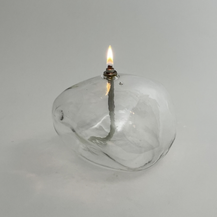 Oljelampa Granit, XL - Clear