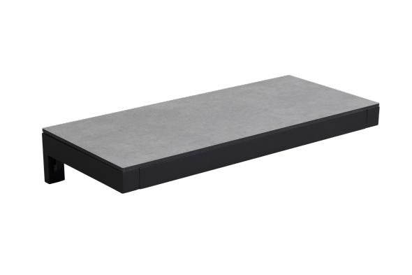 Fornax Hylla 71x30 Cm - Svart/grå