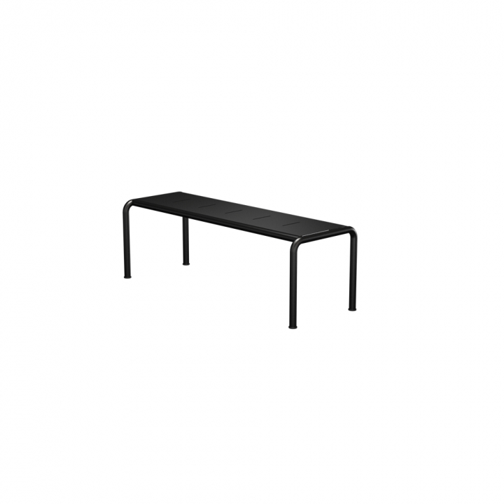 AVANTI bänk, medium - black alu/black