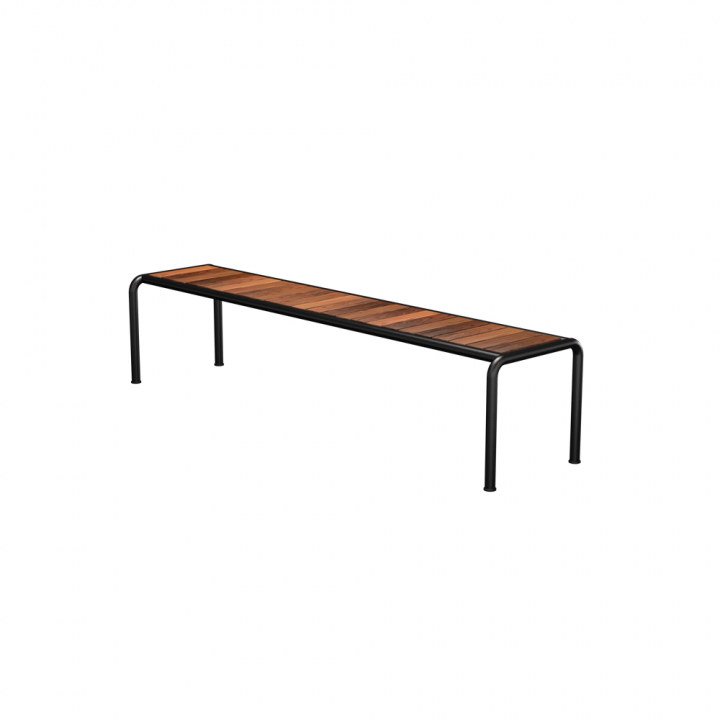 AVANTI bänk, large - thermo ash/black