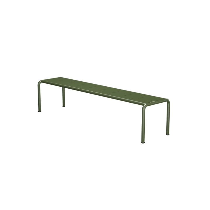 AVANTI bänk, large - olive green alu/olive green