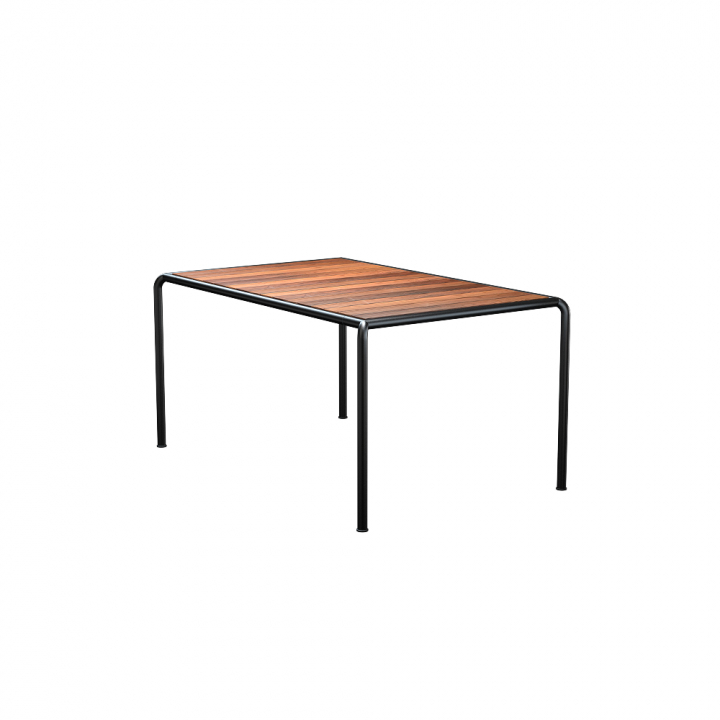 Avanti matbord 153x98 cm - thermo ash/black