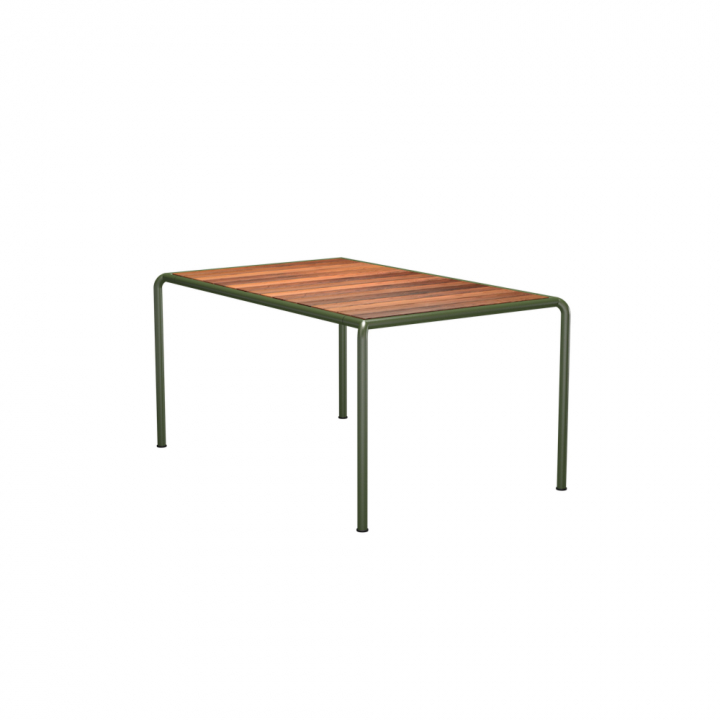 AVANTI matbord 153x98 cm - thermo ash/olive green