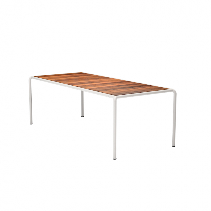 AVANTI matbord 222x98 cm - thermo ash/muted white