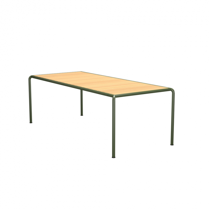 AVANTI matbord 222x98 cm - pine/olive green