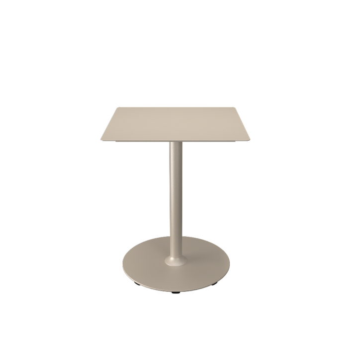 PICO cafébord 60x60 cm, rund bas - beige